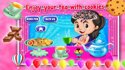 How to cancel & delete Princess High Tea & Cookie Party from iphone & ipad 4
