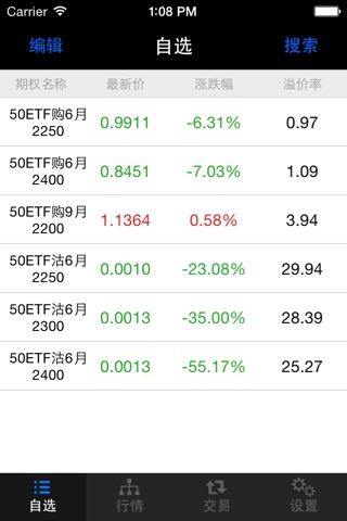 南京证券鑫易通期权全真模拟交易平台 screenshot 2