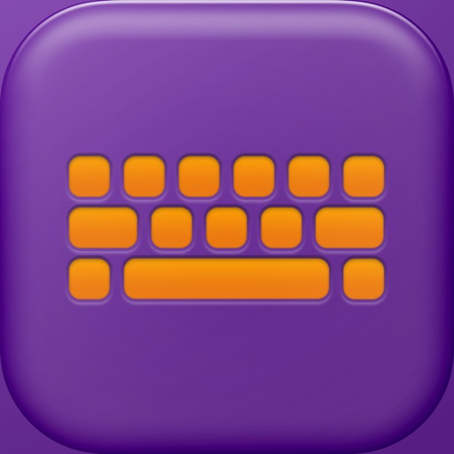 Color-Block Your Keyboard – Custom Themes and Text Fonts with Two Colors Scheme icon
