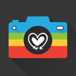 Snap Cam - Create photo with text caption in multicolor for Snapchat