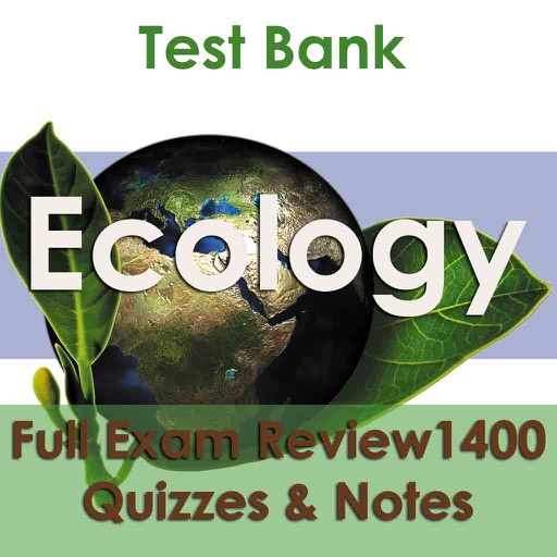 Ecology Test Bank & Exam Review App - 1400 Flashcards Study Notes - Terms, Concepts & Quiz icon