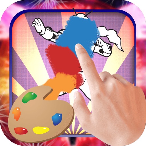 Color Book for Kids: Kamen Rider Version iOS App