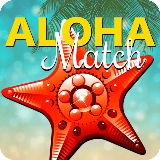 Aloha Match - FREE Beach Matching Game icon