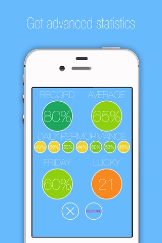 LU-ME - test your luck and fortune with detailed statistics screenshot 2
