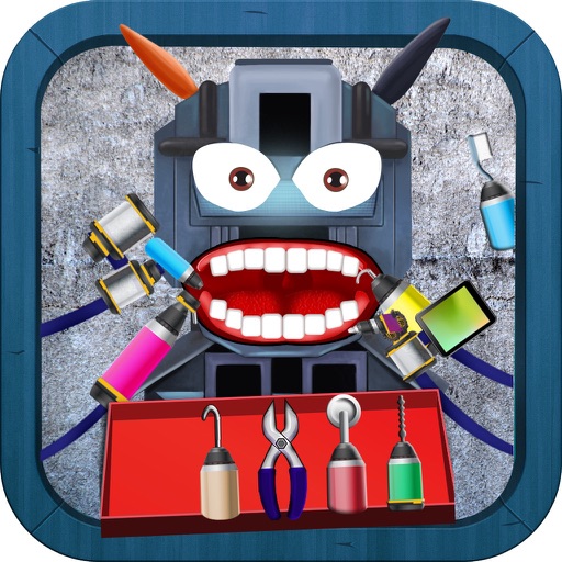 Funny Dentist Game for Kids: Chappie Version iOS App