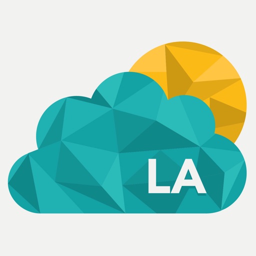 Los Angeles weather forecast, climate icon