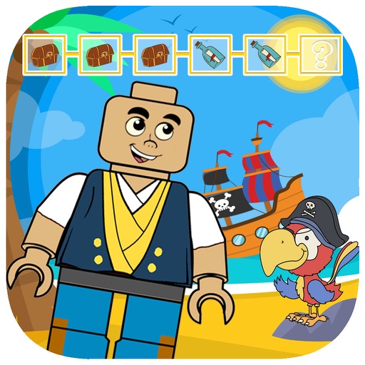 Patterns Puzzle Game For Pirates Minifigures Friends And The Treasure Land iOS App