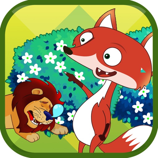 The Fox And The Sick Lion Icon