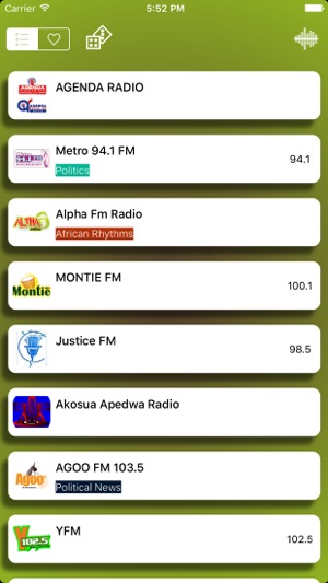 All Ghana Radios Free - Online Stations with News, Sports an(圖3)-速報App