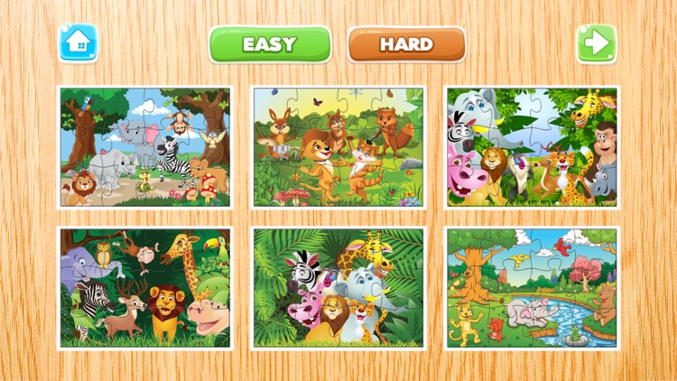 Animals Puzzle Games Free Jigsaw Puzzles for Kids