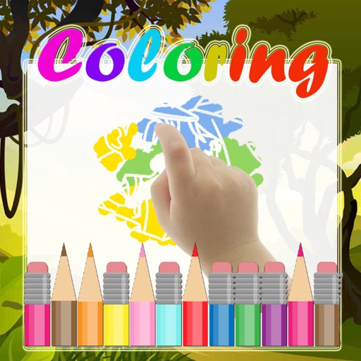 Serena and Ash Coloring Book fun Game for Pokemon iOS App