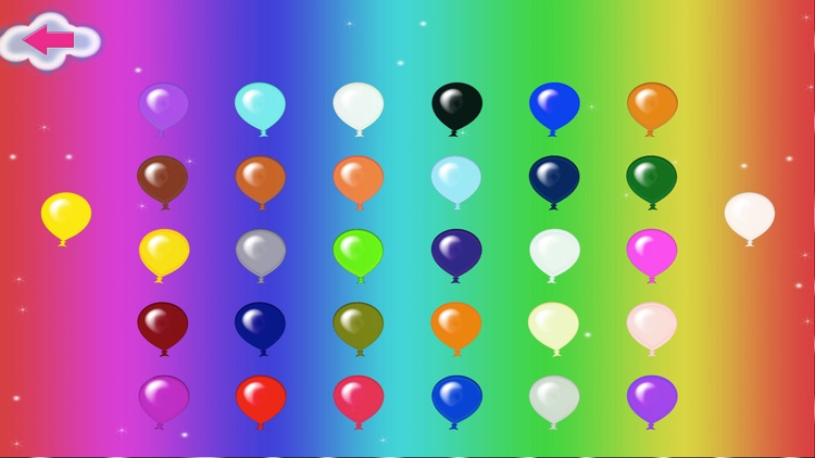 Color Balloons Sparkles Game