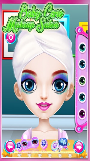 Baby Care Makeup Salon - Makeover Free Games for kids & girl(圖4)-速報App