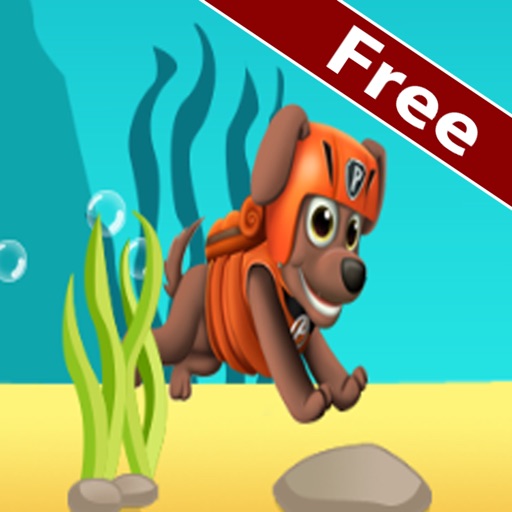 Paw Puppy on the Fun Underwater Patrol Adventure Icon