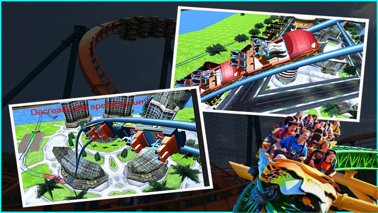 Crazy Roller Coaster Riding 3d screenshot-3