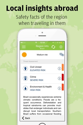 Safeture - Travel safe with smart security screenshot 2