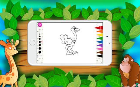 coloring book(Animals) : Coloring Pages & Fun Educational Learning Games For Kids Free! screenshot 3