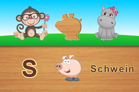Smart puzzles for kids learning to read - toddlers educational games and children's preschool + screenshot 3