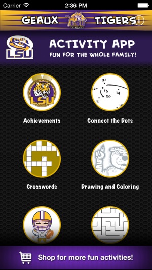 Geaux Tigers® Activities