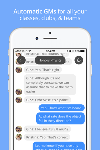 Ziggy - School Messenger screenshot 2