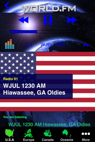 World.FM screenshot 2