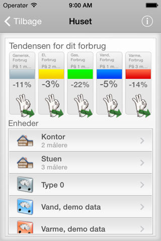 eButler Kamstrup screenshot 2