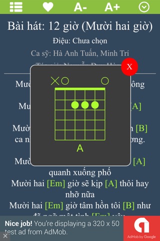 Hợp Âm Guitar Việt Nam - Thư viện Guitar tab, chord, sheet nhạc việt nam screenshot 3