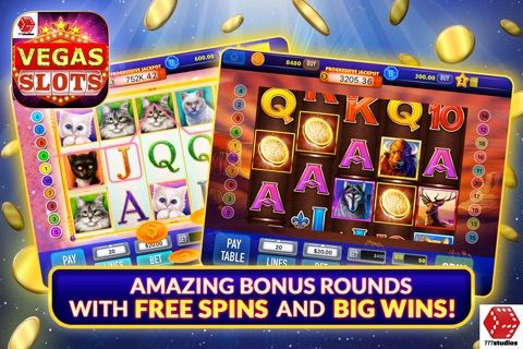 Vegas Slots - Free Vegas Games, Win Big Jackpots, & Bonus Games! screenshot 4