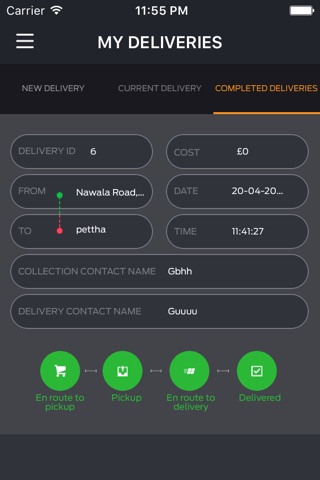 iWAD Deliver Driver Version screenshot 3