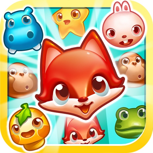 Pet Crush Pop Legend - Delicious Sweetest Candy Match 3 Games Free Icon