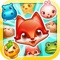 Pet Crush Pop Legend - Delicious Sweetest Candy Match 3 Games Free