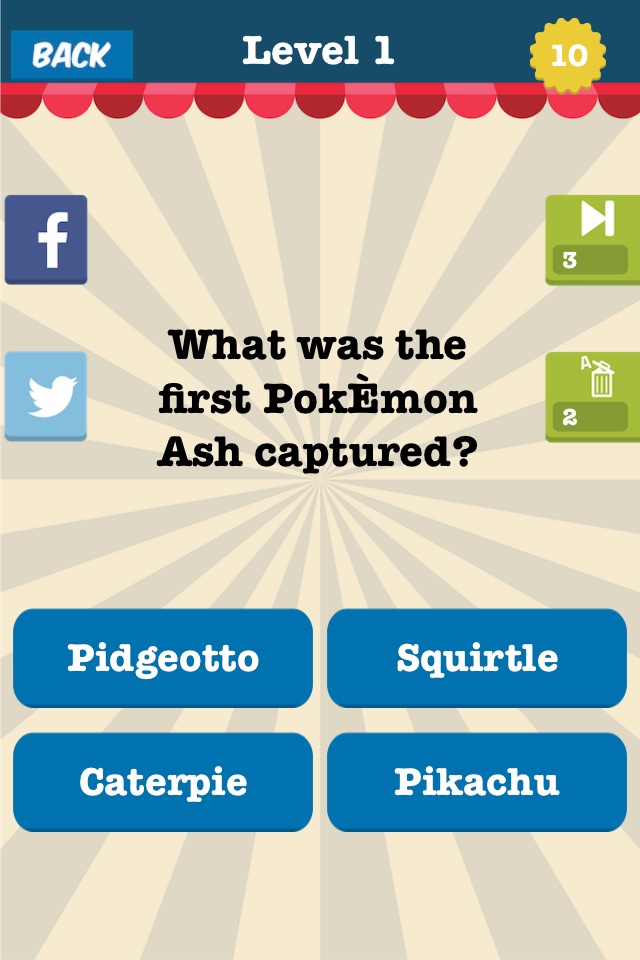 Cartoon Trivia Questions and Answers - Ultimate Quiz For Pokemon Fans screenshot 2