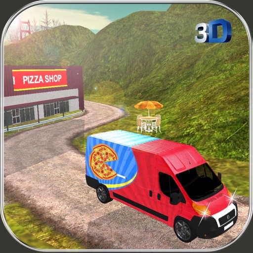 Pizza Delivery Van Simulator - City & Offroad Driving Adventure Icon