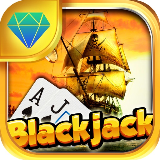 Blackjack 21 Strike - Play Online Casino and Gambling Card Game for FREE ! Icon