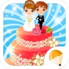 浪漫婚礼蛋糕 - 公主制作烹饪方法，儿童免费游戏大全