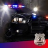 Police Siren Sound ~ The best emergency radio car sounds with reb/blue strobe (FREE)