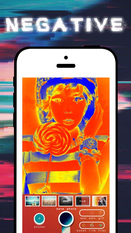 negative camera - negative filter me color inverter false color filters screenshot-3