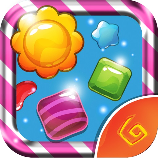 Jelly Drop : Match Gummy Splash Puzzle mania Icon