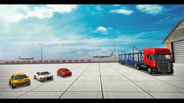 Cargo Plane Car transporter 3D(圖4)-速報App