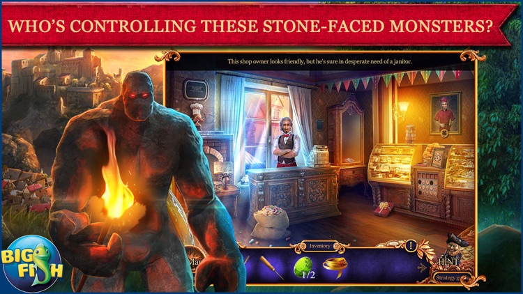 Royal Detective: Legend of The Golem - A Hidden Object Adventure (Full) screenshot-0