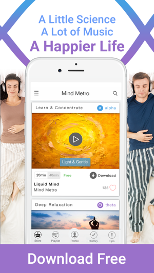 Meditation music and relaxing sounds by MindMetro(圖5)-速報App