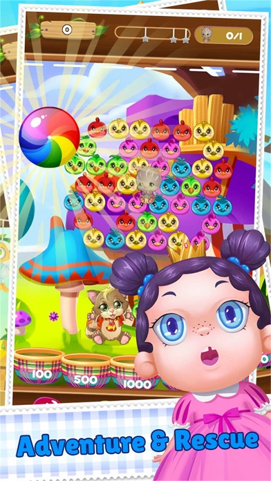 CRAZY BUBBLE SHOOTER BIRDS RESCUE - FUNNY CAT POP MANIA AND ADVENTURE GAMES 1.0 IOS GAME GIẢI TRÍ CRAZY BUBBLE SHOOTER BIRDS RESCUE - FUNNY CAT POP MANIA AND ADVENTURE GAMES 1.0 IOS