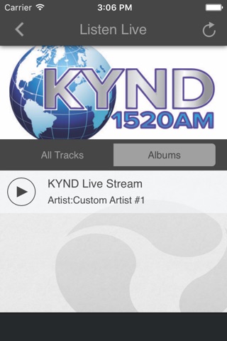 KYND RADIO 1520 AM screenshot 2