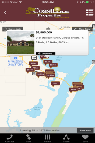 Coastline Properties Corpus Christi Real Estate screenshot 3