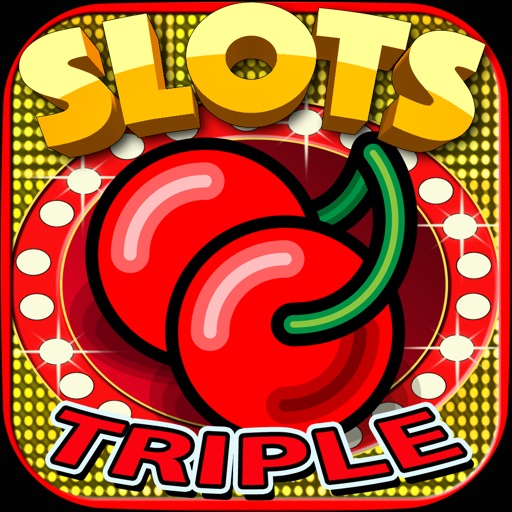 Triple Wild Cherry Slots - FREE Classic Casino Slot Machine Games icon