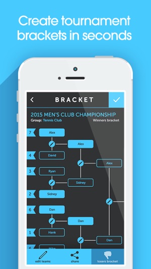 My Bracket Pro トーナメントの作成と管理 をapp Storeで