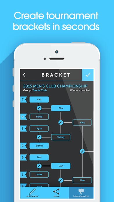 My Bracket Pro トーナメントの作成と管理 Iphoneアプリ Applion