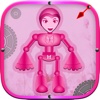 Pink Robo super power girl Pro