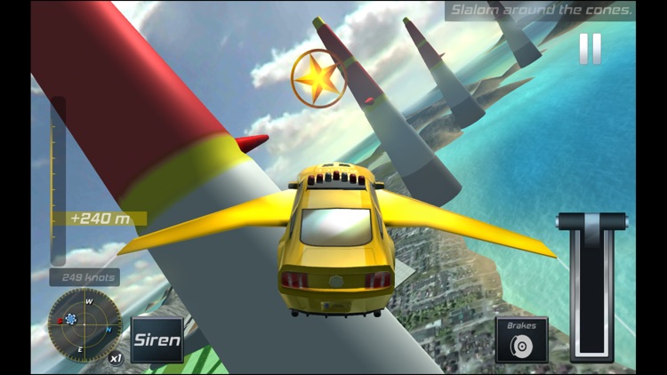 Flying Police Car Simulator 3D