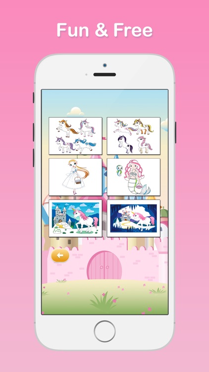 My Little Princess Coloring Book Games for Girls screenshot-4